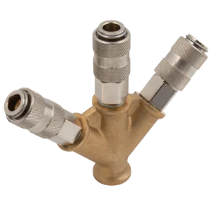 SERIES 19 'W' COUPLING TRIPLE OUTLET