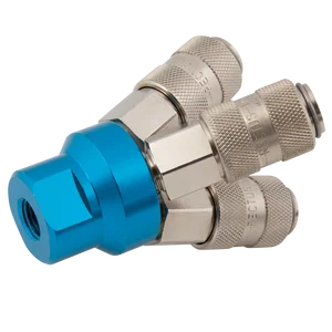 TRIPLE OUTLET CONNECTOR