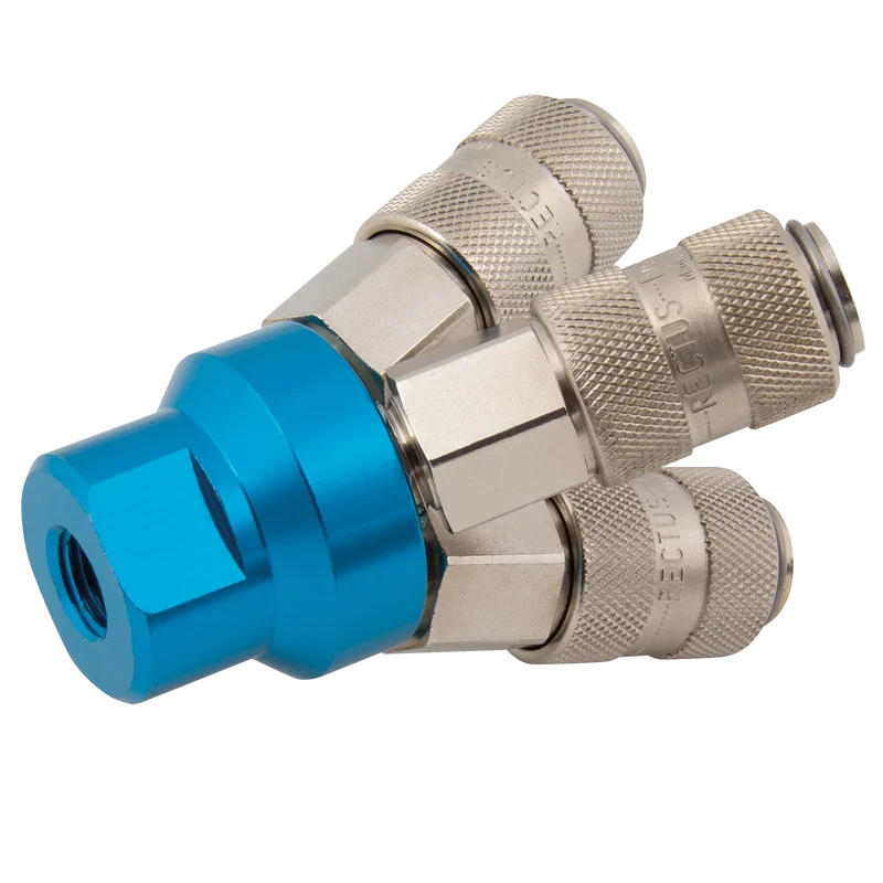 TRIPLE OUTLET CONNECTOR