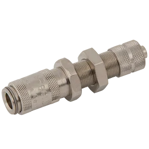 HOSE COUPLING P/MOUNT BRASS/NICK