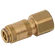 M5 METRIC FEM  COUPLING DS BRASS