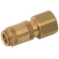 M5 METRIC FEM  COUPLING DS BRASS