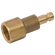 M5 METRIC FEM  PLUG DS BRASS