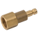 M5 METRIC FEM  PLUG DS BRASS