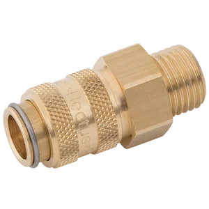 1/4' BSP MALE COUPLING  DS