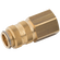 1/8' BSP FEMALE COUPLING DS