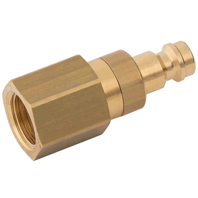 1/4 BSPP FEM   PLUG DS BRASS