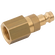 1/8 BSPP FEM   PLUG DS BRASS