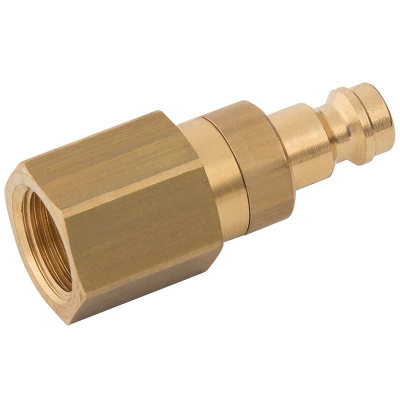 1/4 BSPP FEM   PLUG DS BRASS