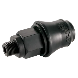 1/4 BSP MALE DELRIN SOCKET