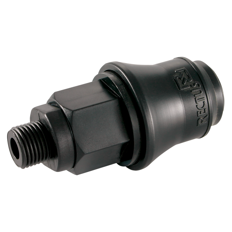 1/4 BSP MALE DELRIN SOCKET