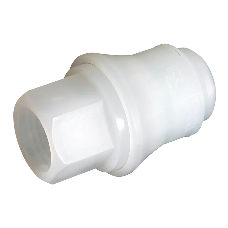 1/8 BSP FEMALE PVDF COUPLING