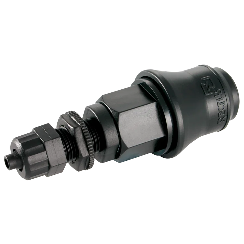 6x4mm BULKHEAD H.C. POM SOCKET
