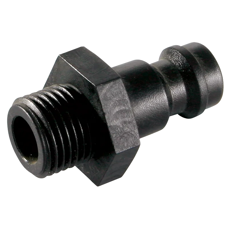 1/4 BSP MALE PLUG DELRIN