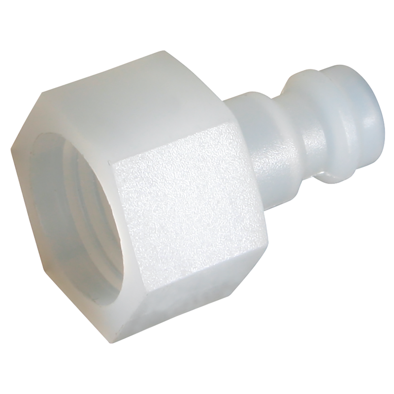 1/4' BSP FEMALE PLUG PVDF