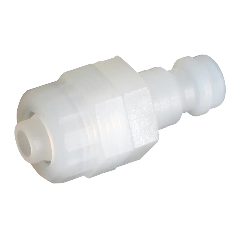 8x6mm HOSE CONN PLUG PVDF