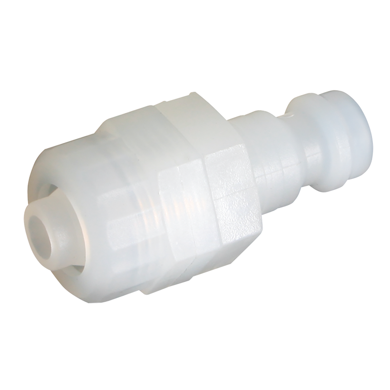 8x6mm HOSE CONN PLUG PVDF