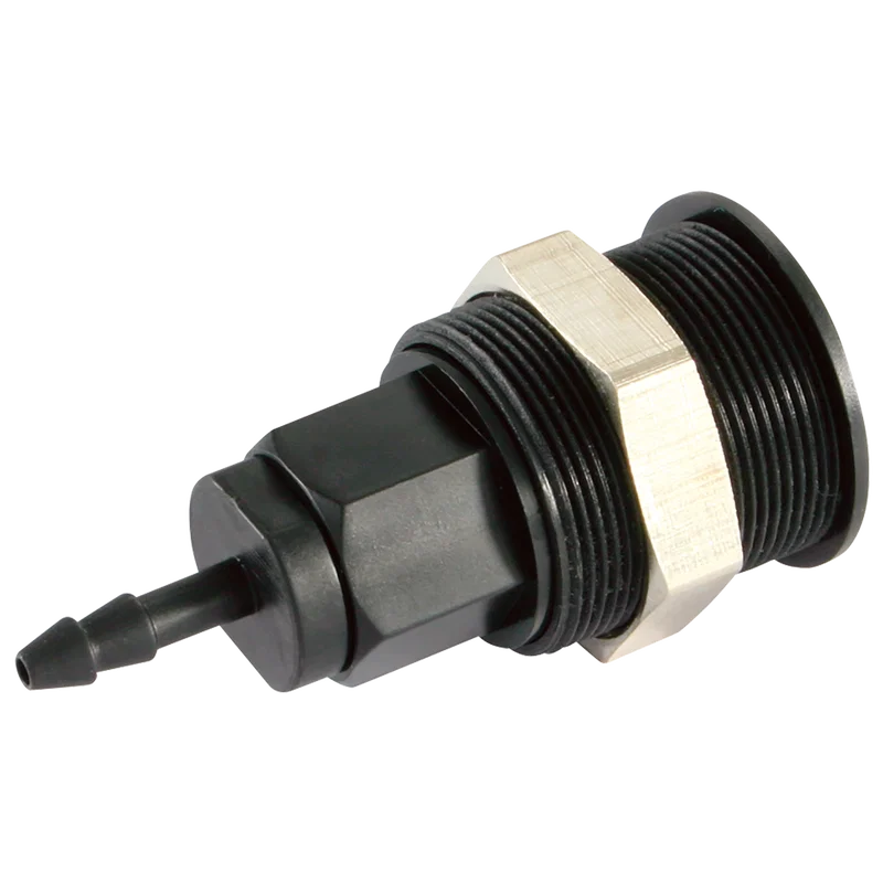 4mm HOSEBARB BULKHEAD SOCKET
