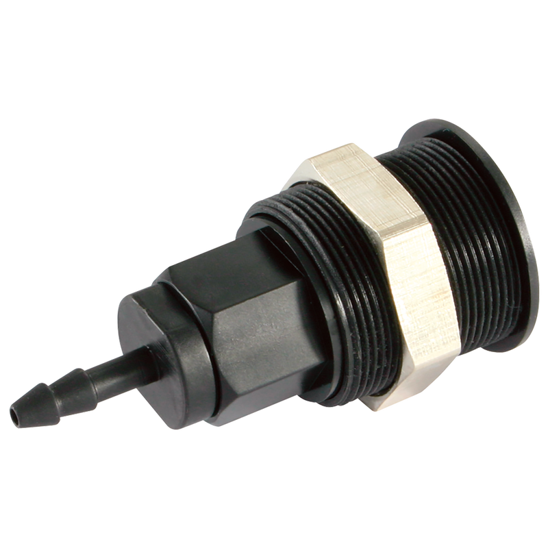 4mm HOSEBARB BULKHEAD SOCKET