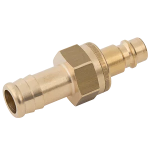 HOSE TAIL VALVED PLUG