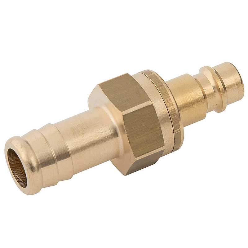HOSE TAIL VALVED PLUG