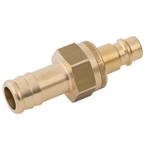 HOSE TAIL VALVED PLUG