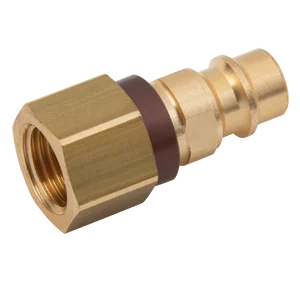 BSPP FEM  PLUG  BRASS KEYED