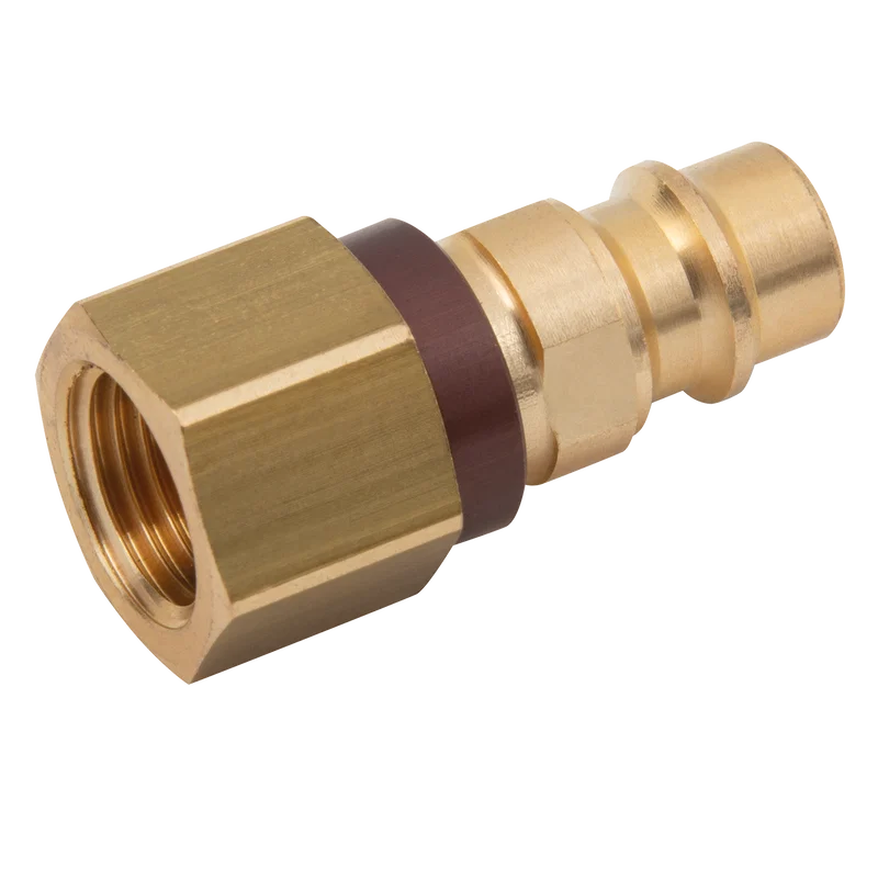 BSPP FEM  PLUG  BRASS KEYED