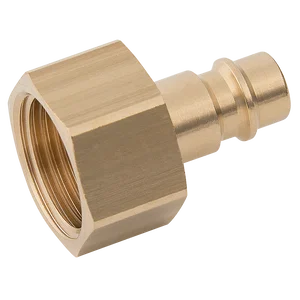 BSPP FEM  PLUG  BRASS UNPLATED