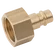 1/8 BSPP FEM  PLUG  BRASS UNPLATED