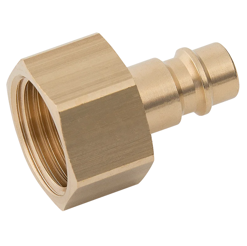 BSPP FEM  PLUG  BRASS UNPLATED