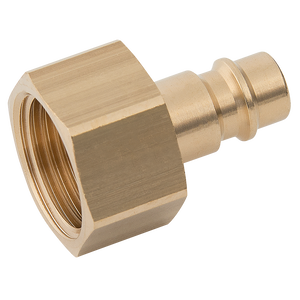 BSPP FEM  PLUG  BRASS UNPLATED