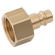 1/8 BSPP FEM  PLUG  BRASS UNPLATED