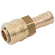 06MM HOSETAIL  COUPLING D.S. BRASS