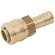06MM HOSETAIL  COUPLING D.S. BRASS
