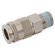 1/4 BSPT MALE COUPLING NICKEL PLATED