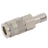06MM HOSETAIL  COUPLING BRASS NICKEL