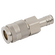06MM HOSETAIL  COUPLING BRASS NICKEL