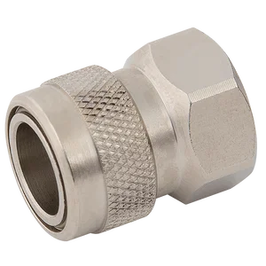 BSPP FEMALE COUPLING UNVALVED