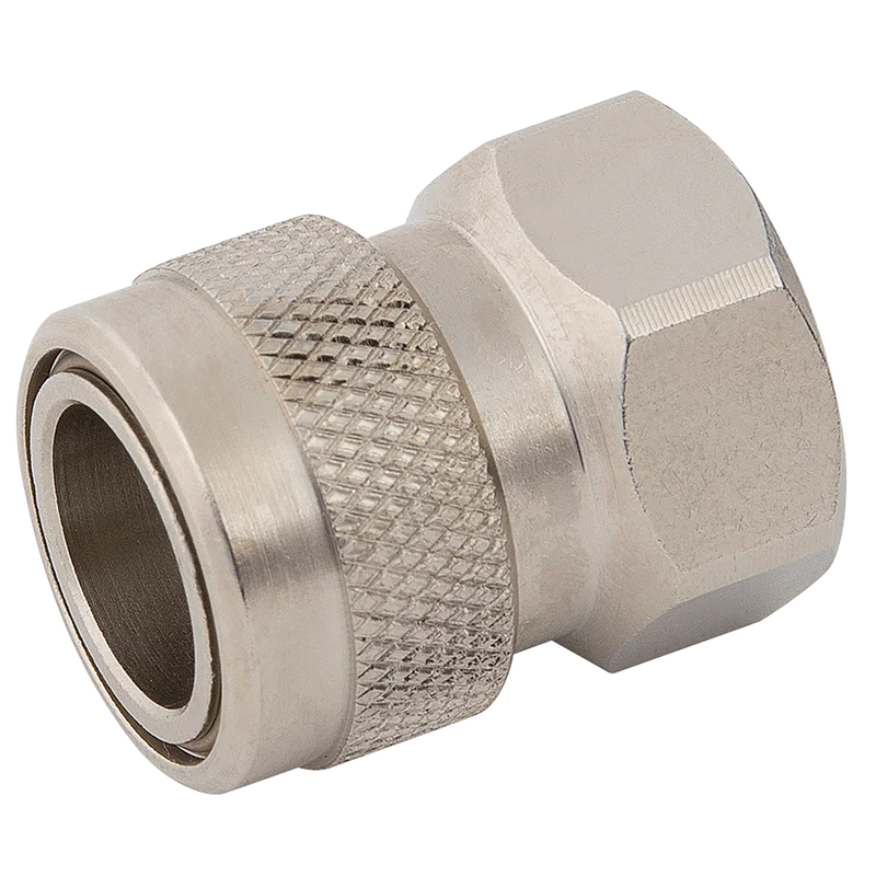 BSPP FEMALE COUPLING UNVALVED