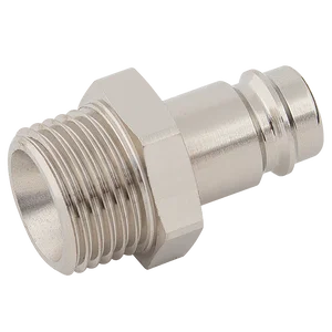 BSPP MALE   PLUG UNVALVED