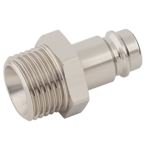 BSPP MALE   PLUG UNVALVED