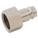 1/2 BSPP FEMALE PLUG UNVALVED & WASHER