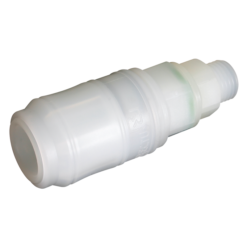 BSP MALE PVDF COUPLING