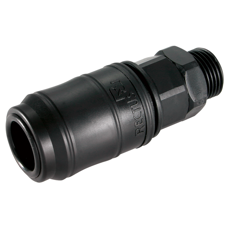 1/2 BSP MALE POM COUPLING