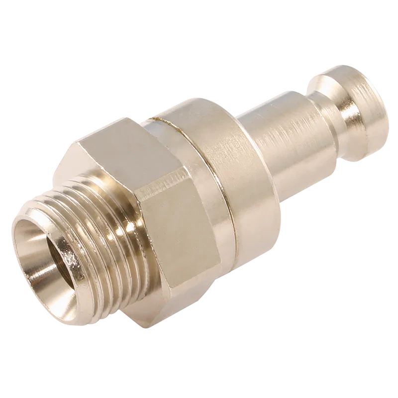 BSP MALE VALVED PLUG