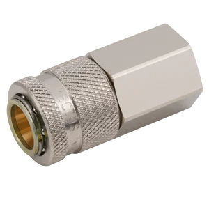BSPP FEM  H.DUTY COUPLER SCHRADER
