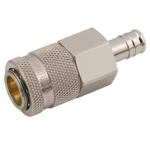 HOSE TAIL H.DUTY COUPLER SCHRADER