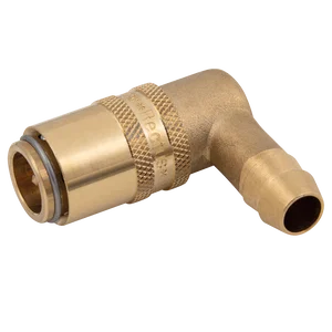 13MM(1/2) 90¦ HOSE TAIL VALVED