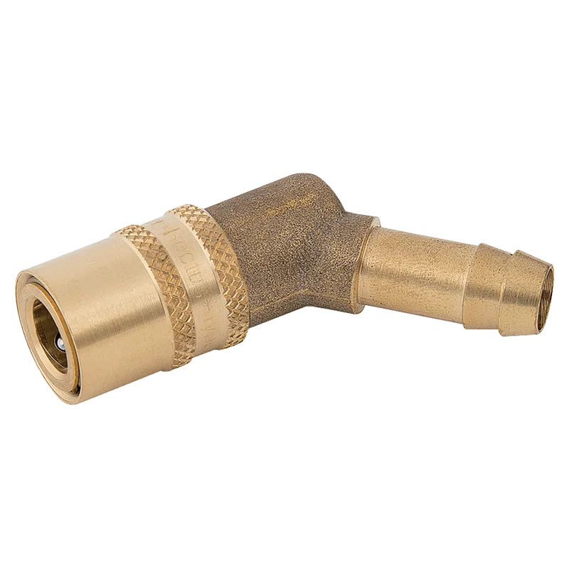 3/8'HT COUPLING VITON 45 deg.
